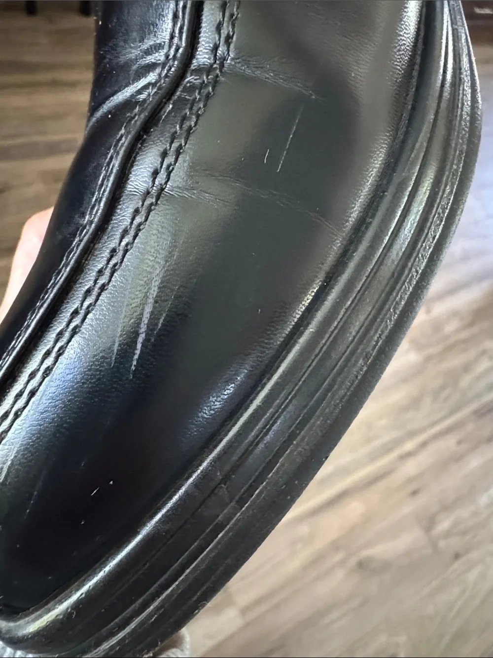 Deer Stags Boys Black Slip-On Dress Loafers Size 6M